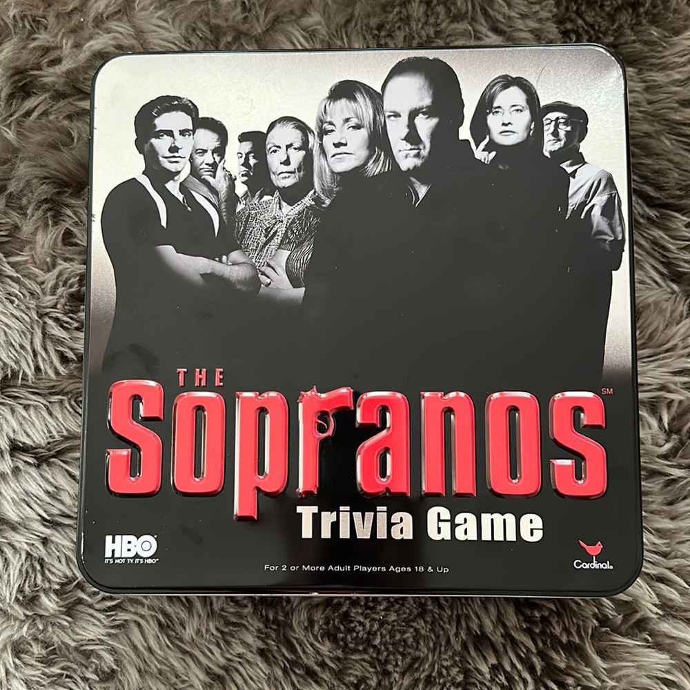 Sopranos Trivia Board Game